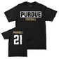 Football Black Staple Tee  - D’Mon Marable