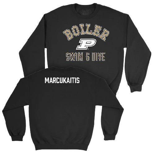 Swim & Dive Black Classic Crew   - Abby Marcukaitis