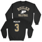 Women's Volleyball Black Classic Crew  - Ryan McAleer