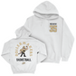 Women's Basketball White Mascot Hoodie   - Lana McCarthy