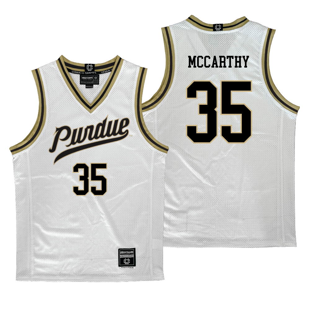 Purdue Women's Basketball White Jersey  - Lana McCarthy