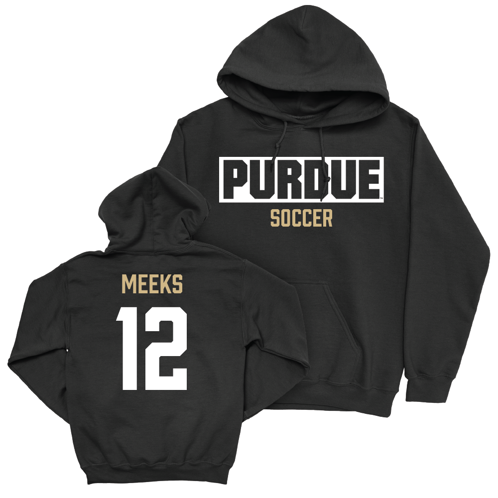 Women's Soccer Black Staple Hoodie  - Lauren Meeks