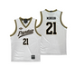 Purdue Women's Basketball 50th Anniversary White Jersey - Emily Monson | #21