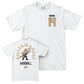 Baseball White Mascot Comfort Colors Tee   - Breck Nowik