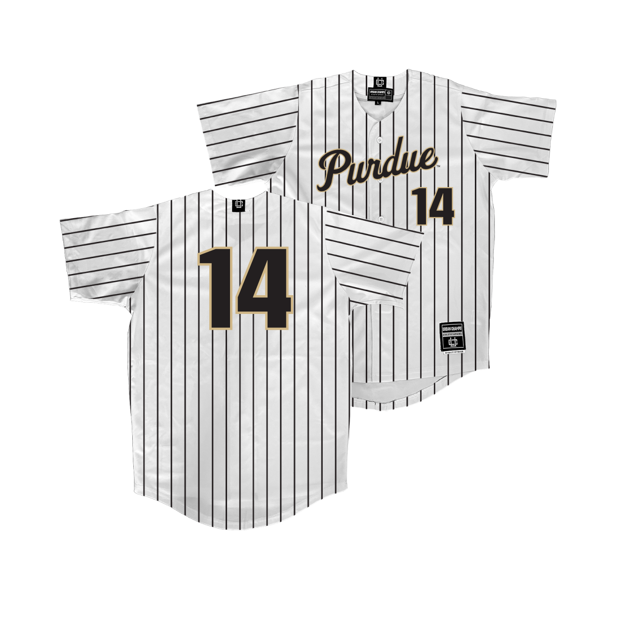 Purdue Baseball White Jersey - Breck Nowik