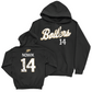 Baseball Black Script Hoodie   - Breck Nowik