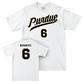 Baseball White Mascot Comfort Colors Tee     - James Novakovic