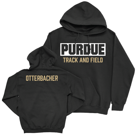 Track & Field Black Staple Hoodie  - Brett Otterbacher