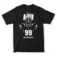 Silhouette Black Football Tee - Jireh Ojata | #99