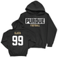 Football Black Staple Hoodie  - Jireh Ojata