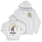 Softball White Mascot Hoodie  - Moriah Polar