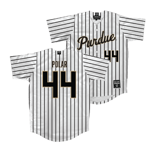 Purdue Softball White Jersey - Moriah Polar