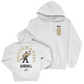 Baseball White Mascot Hoodie  - Davis Pratt