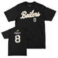 Baseball Black Script Tee  - Davis Pratt