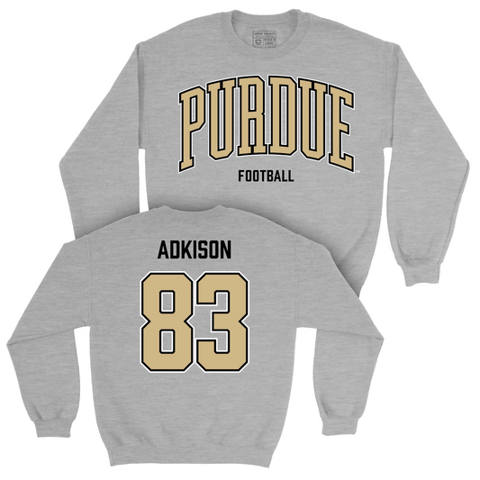 Football Sport Sport Grey Arch Crew - Andrew Adkison | #83 Youth Small