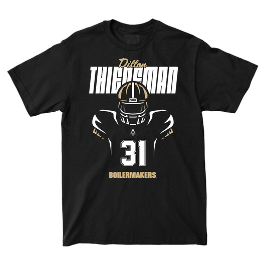 Silhouette Black Football Tee - Dillon Thieneman | #31 Youth Small / Dillon Thieneman | #31
