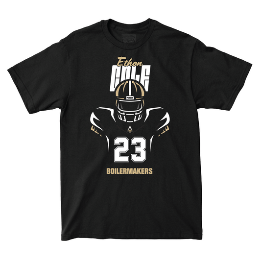 Silhouette Black Football Tee - Ethon Cole | #23 Youth Small / Ethon Cole | #23