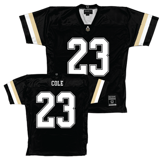 Purdue Black Football Jersey - Ethon Cole | #23 Youth Small