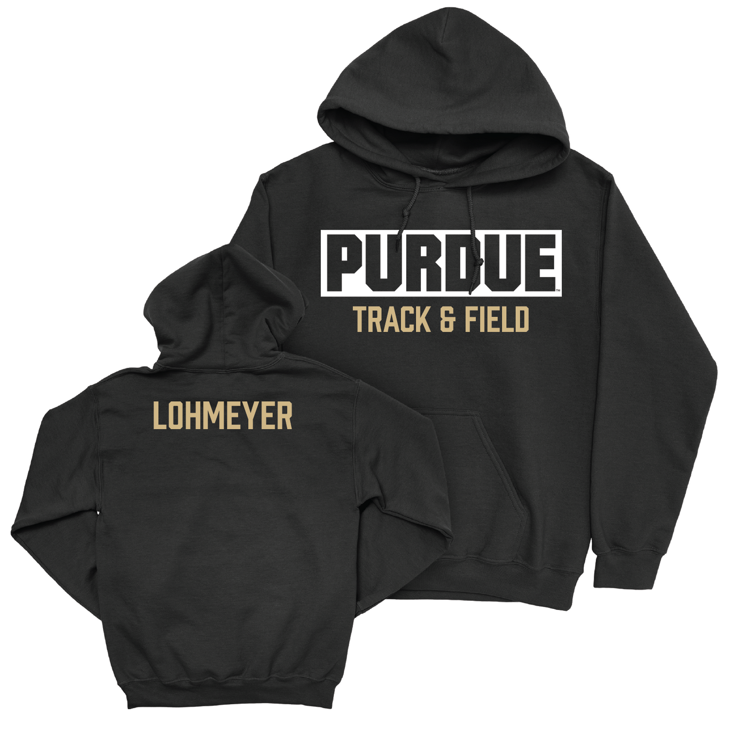 Track & Field Black Staple Hoodie - Jaylie Lohmeyer Youth Small