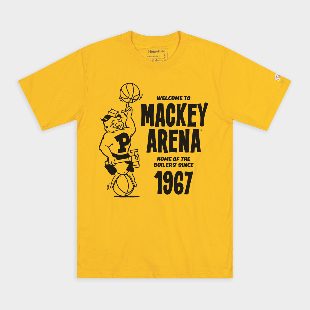 Homefield: Vintage 1970s Purdue Pete Mackey Arena Tee