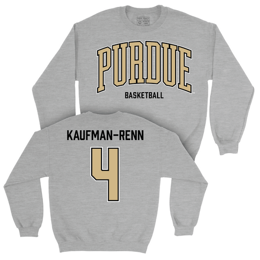 Men's Basketball Sport Grey Arch Crew - Trey Kaufman-Renn | #4 Youth Small