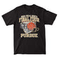 Purdue MBB 2024 Final Four Hoops Black T-shirt by Retro Brand