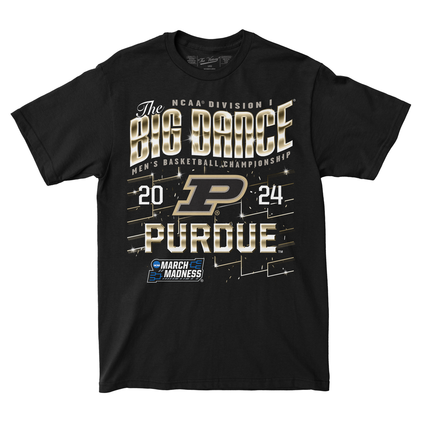 Purdue MBB 2024 NCAA Tournament Streetwear T-shirt by Retro Brand