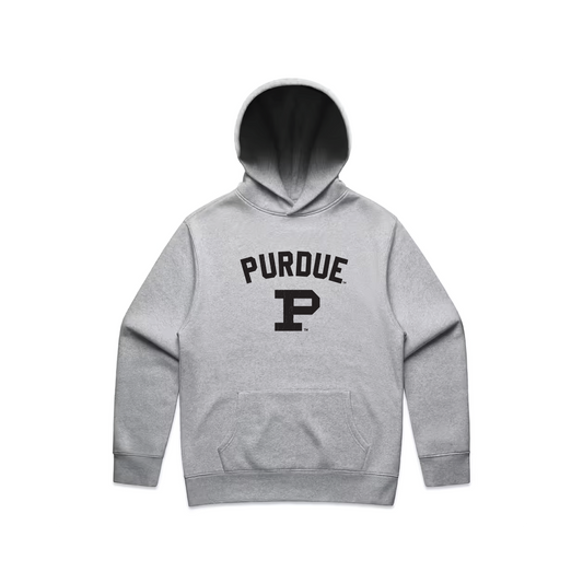 Purdue Grey Classic P Hoodie