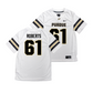 Nike Purdue Boilermakers White NIL Game Replica Football Jersey - Aaron Roberts | #61