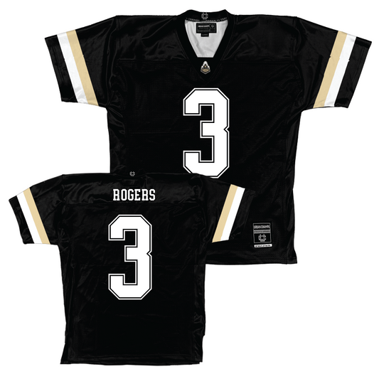 Purdue Black Football Jersey  - Derrick Rogers