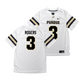 Nike Purdue Boilermakers White NIL Game Replica Football Jersey - Derrick Rogers