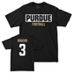 Football Black Staple Tee  - Derrick Rogers