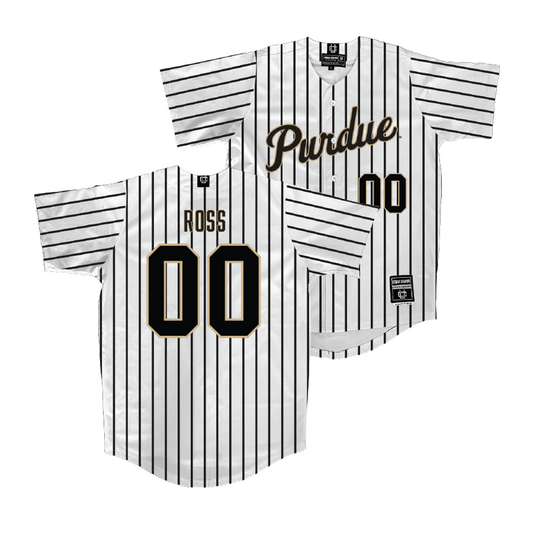 Purdue Softball White Jersey - Ryen Ross | #00