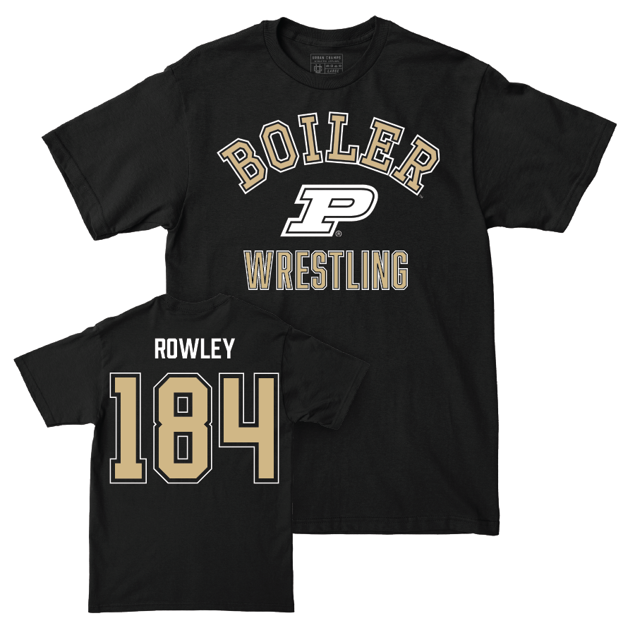 Wrestling Black Classic Tee  - James Rowley