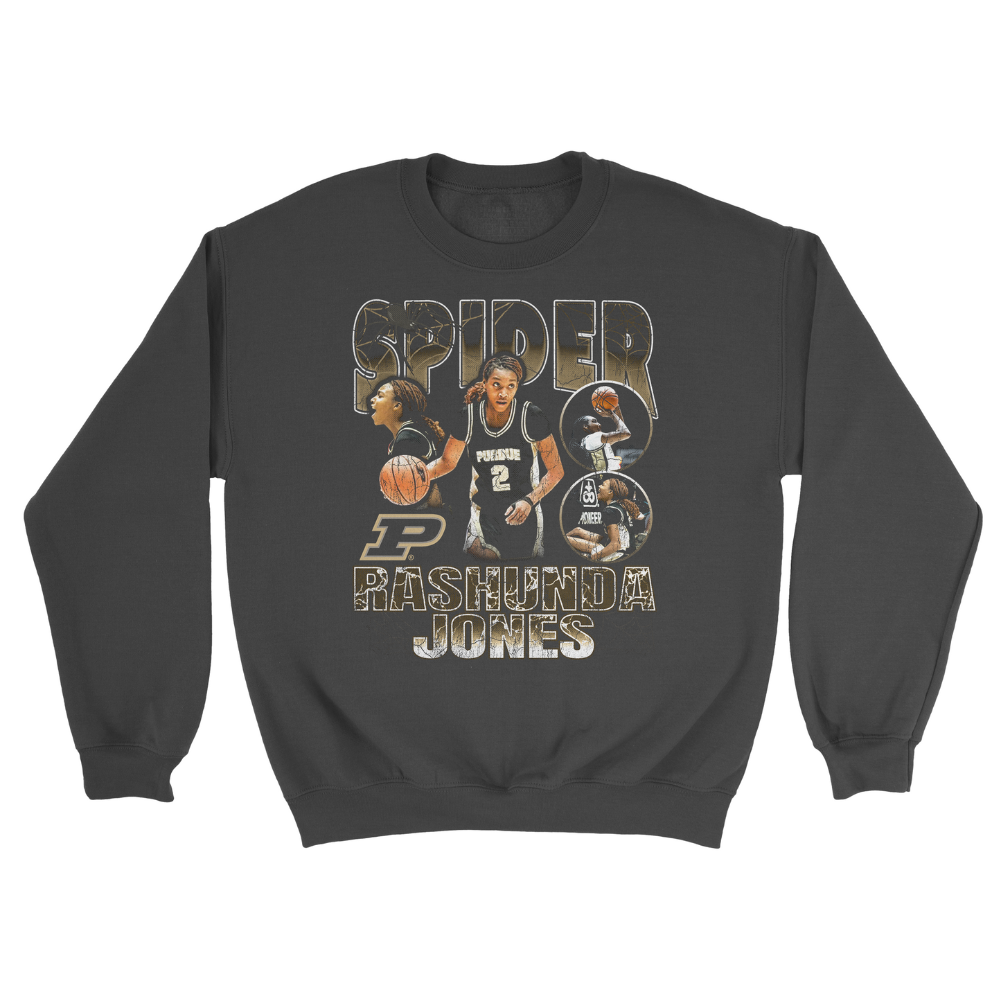 EXCLUSIVE RELEASE: Rashunda Jones 90s Graphic Black Crew