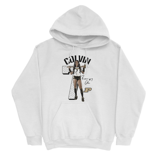 EXCLUSIVE RELEASE: Raven Colvin 7 White Hoodie