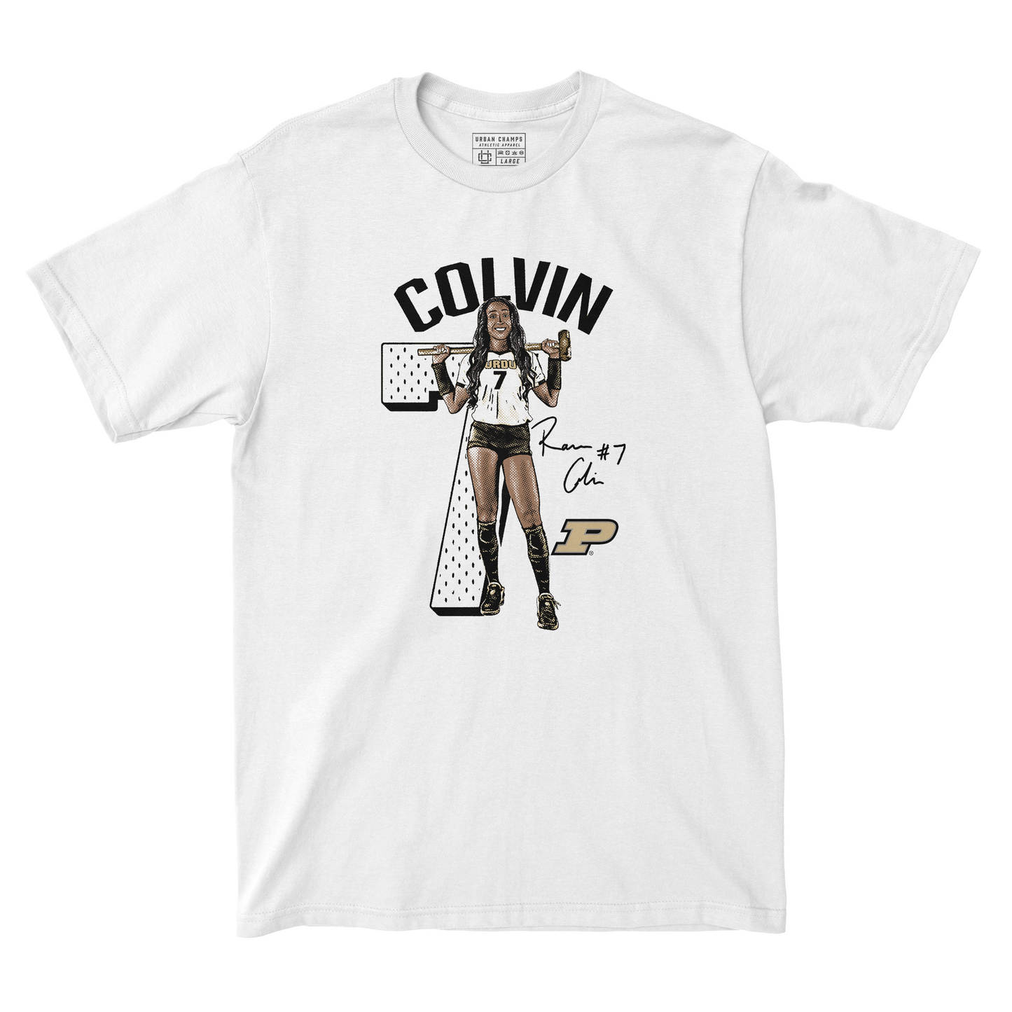 EXCLUSIVE RELEASE: Raven Colvin 7 White Tee