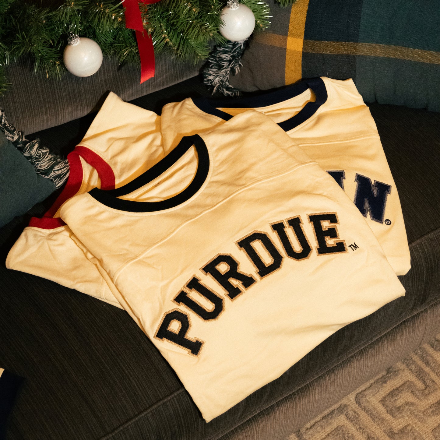 Purdue Retro Ringer Tee