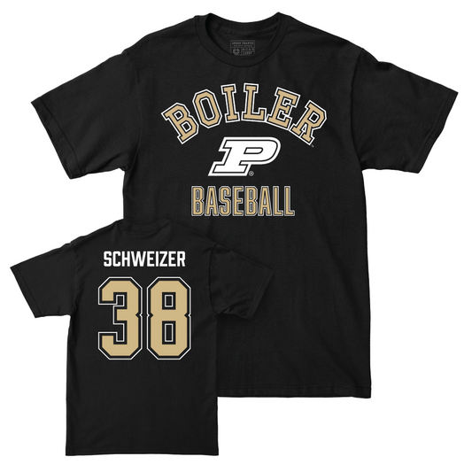 Baseball Black Classic Tee     - Evan Schweizer