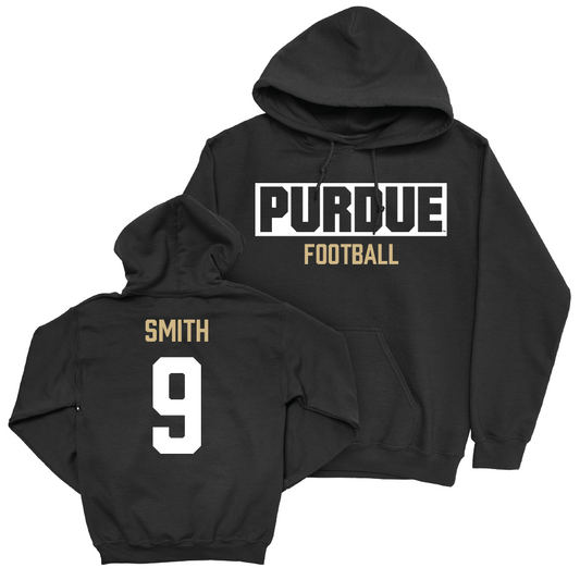 Football Black Staple Hoodie   - CJ Smith