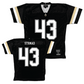 Purdue Black Football Jersey   - Claude Strnad