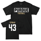 Football Black Staple Tee   - Claude Strnad