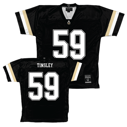 Purdue Black Football Jersey  - Thomas Tinsley