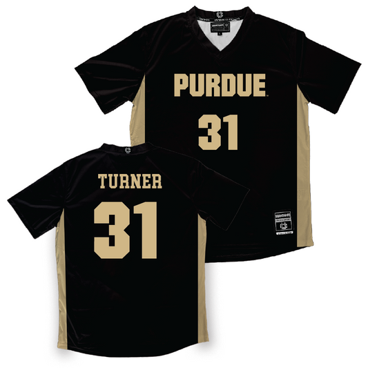 Purdue Women's Soccer Black Jersey  - Allyssa Turner