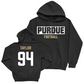 Football Black Staple Hoodie   - Elijah Taylor