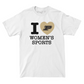 EXCLUSIVE RELEASE: I Love Women's Sport White Tee