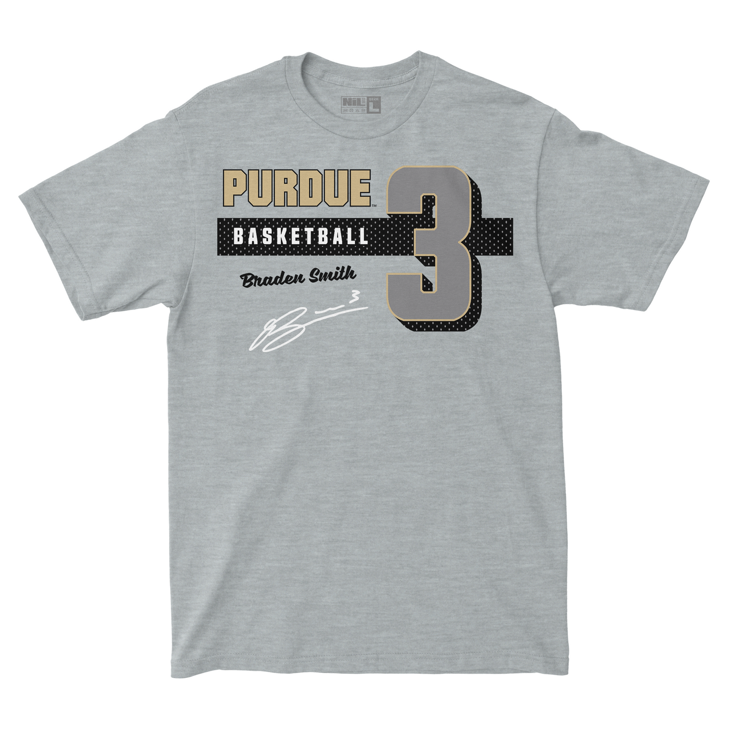 EXCLUSIVE RELEASE: Braden Smith Autograph Sport Grey Tee