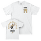 Women's Soccer White Mascot Comfort Colors Tee  - Francesca Terrasi