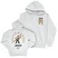 Women's Soccer White Mascot Hoodie  - Francesca Terrasi