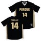 Purdue Women's Soccer Black Jersey  - Francesca Terrasi